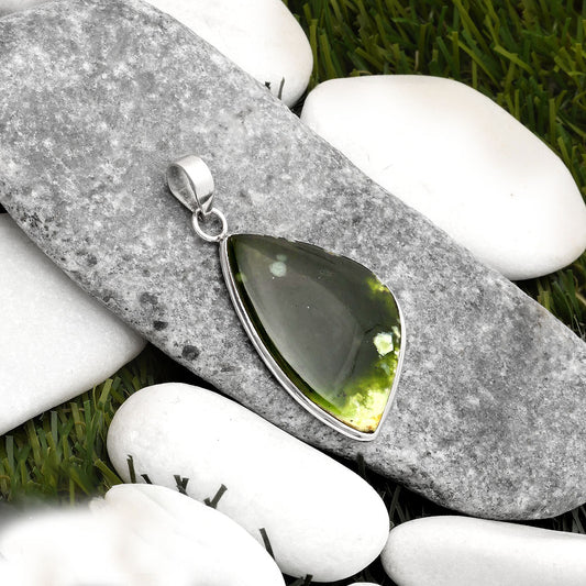Natural Chrome Chalcedony Pendant P-1001 SDP110305