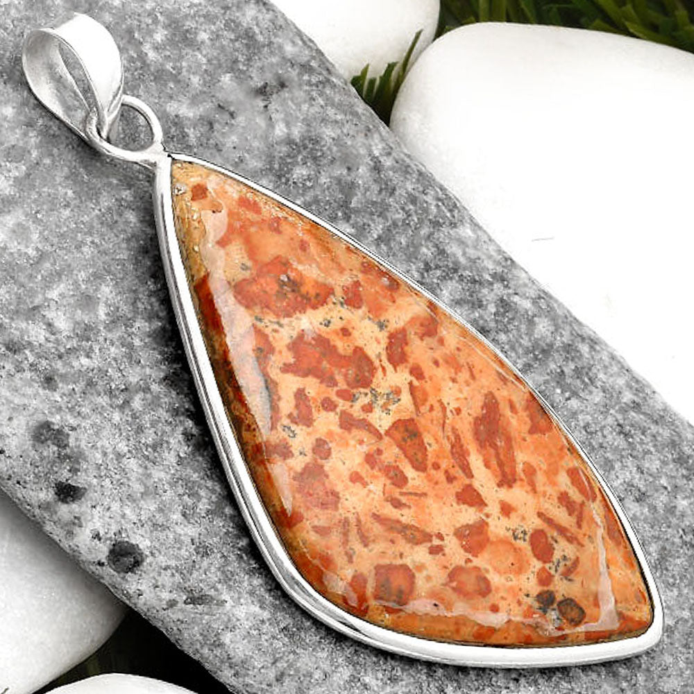 Natural Asteroid Jasper Pendant P-1001 SDP110448