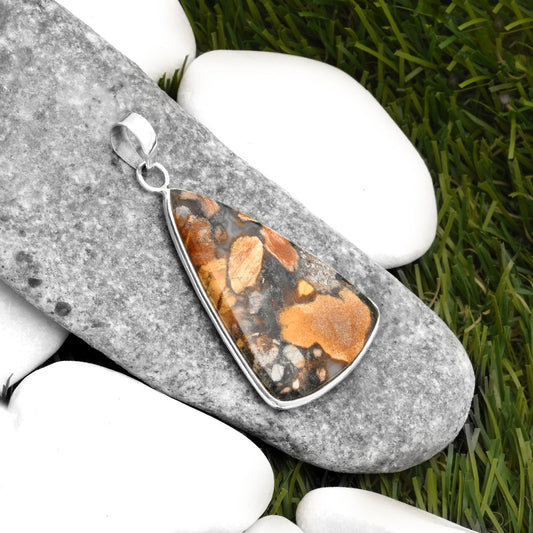 Natural Tabu Jasper Pendant P-1001 SDP110461