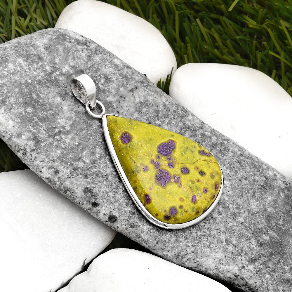 Natural Stichtite Pendant P-1001 SDP110473