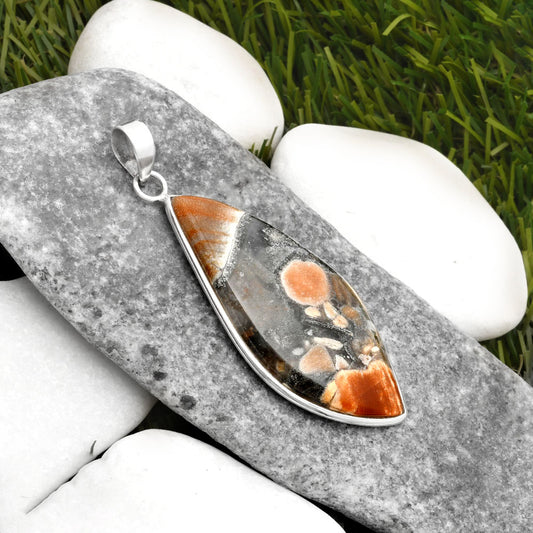 Natural Tabu Jasper Pendant P-1001 SDP110482