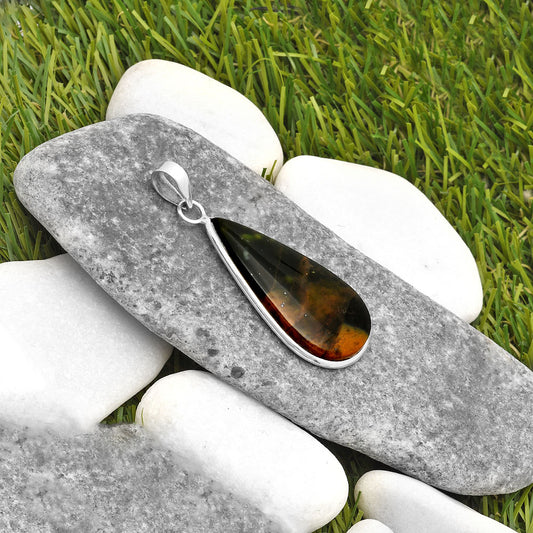 Natural Chrome Chalcedony Pendant P-1001 SDP110547