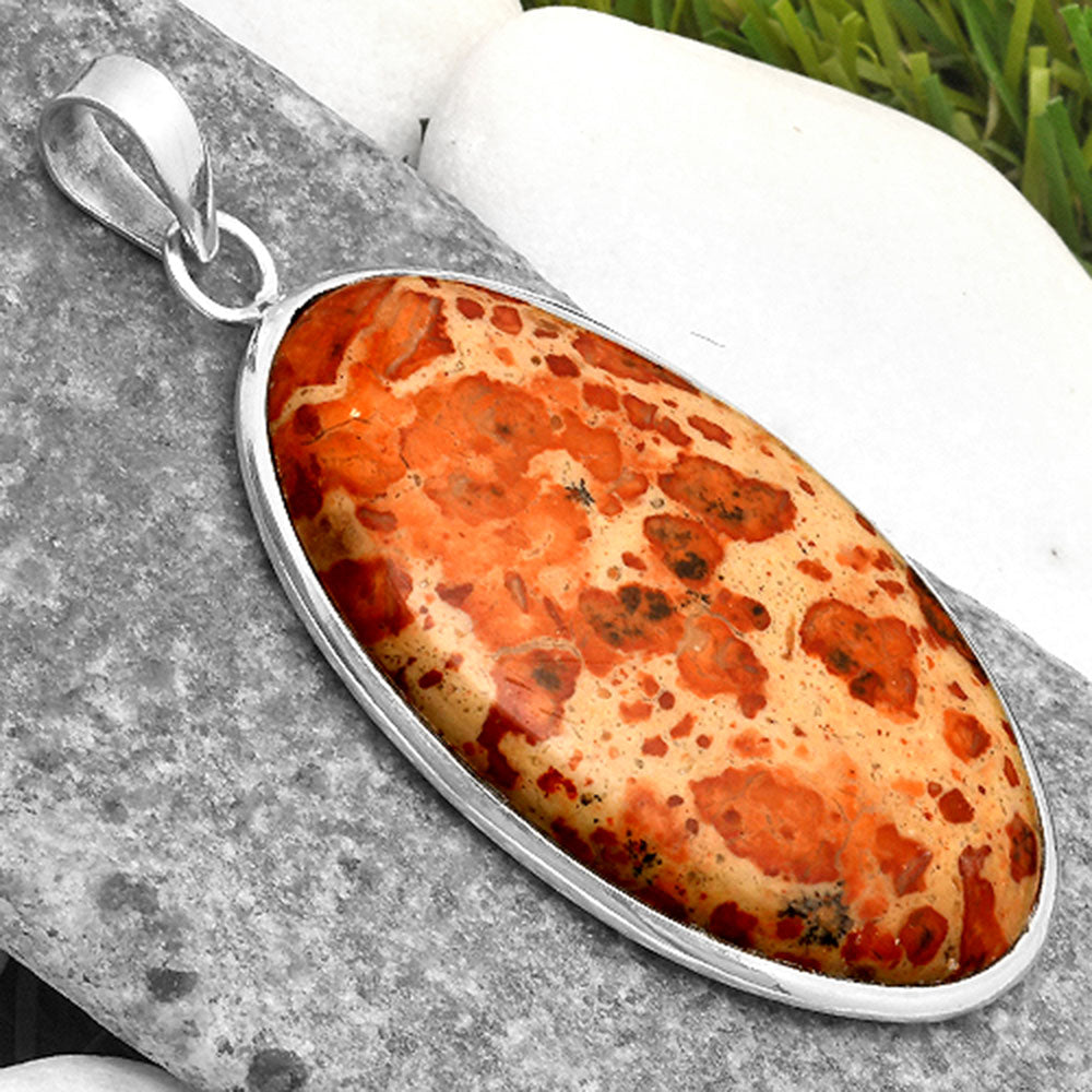 Natural Asteroid Jasper Pendant P-1001 SDP110572