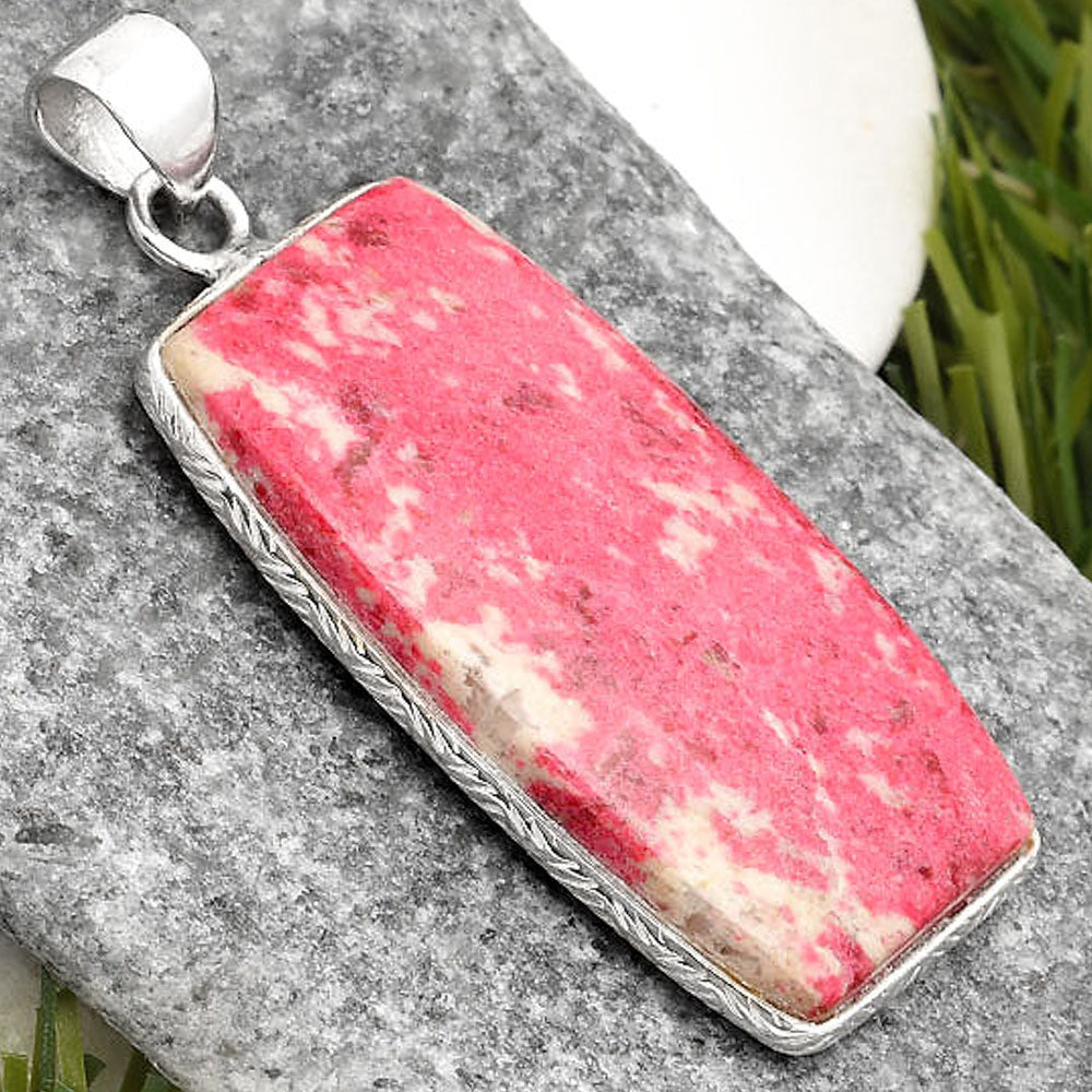 Natural Pink Thulite - Norway Pendant P-1053 SDP110721