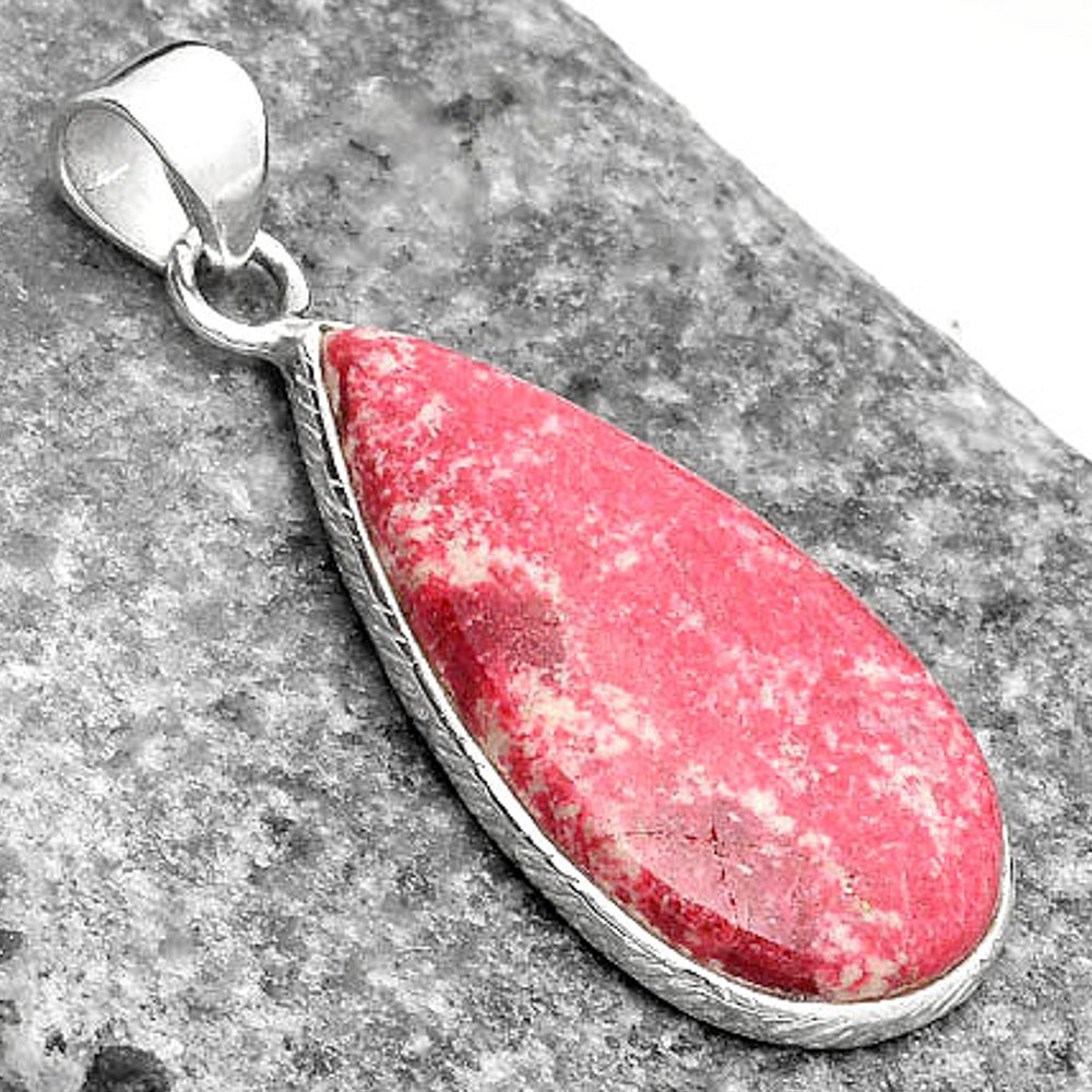 Natural Pink Thulite - Norway Pendant P-1053 SDP110812