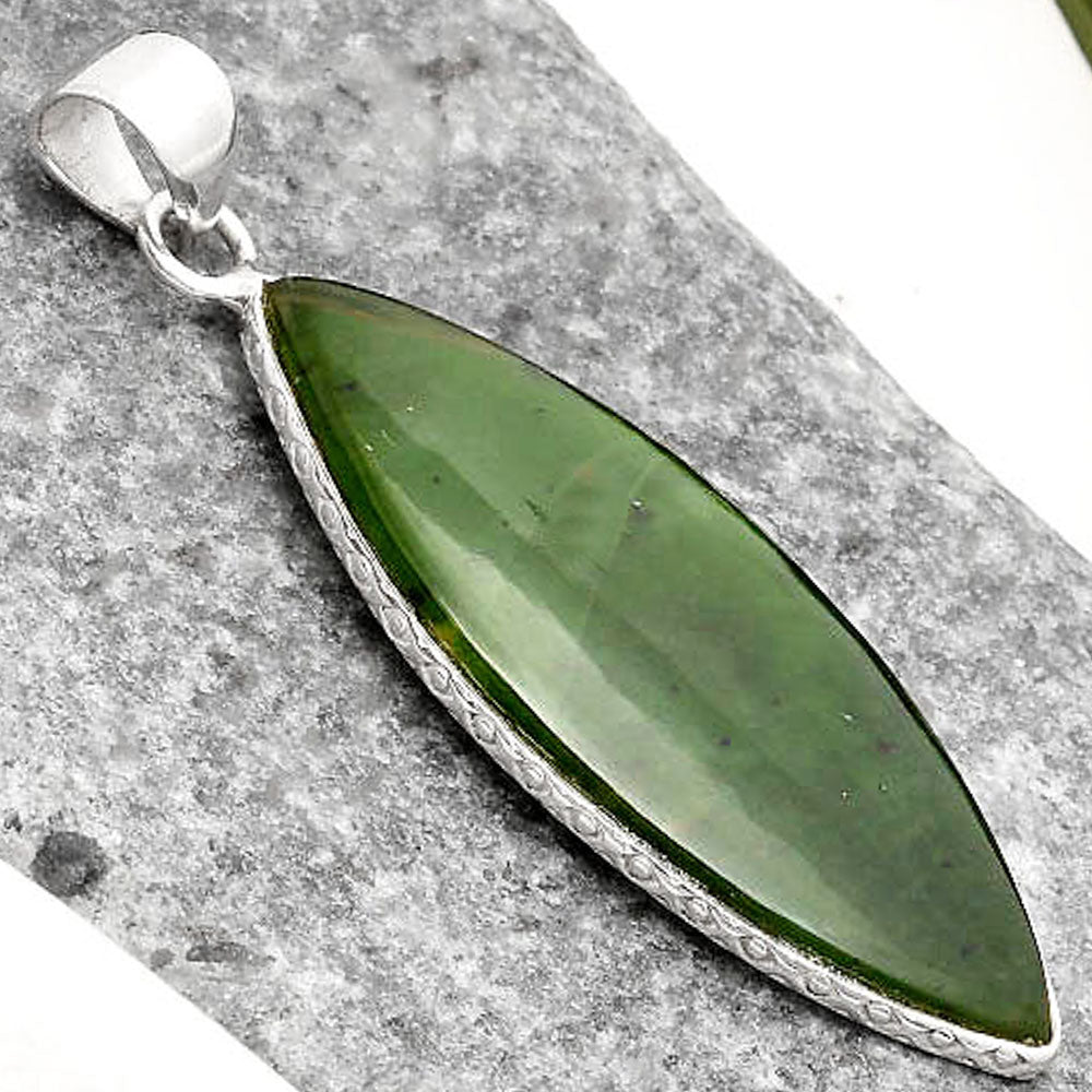 Natural Chrome Chalcedony Pendant P-1053 SDP110845