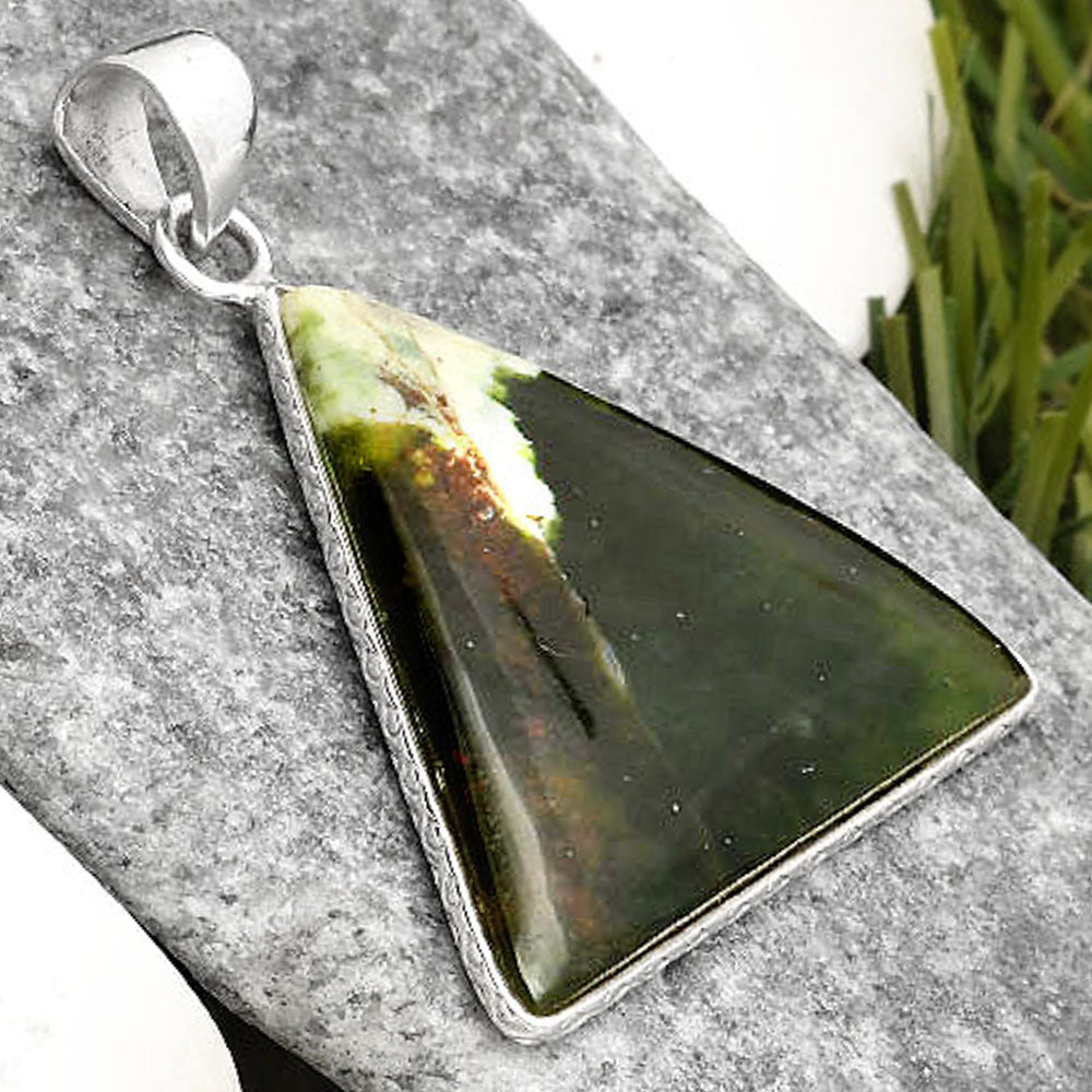 Natural Chrome Chalcedony Pendant P-1053 SDP110918