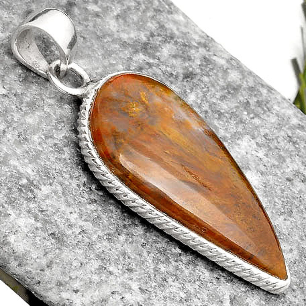 Natural Sandalwood Pendant P-1053 SDP110941