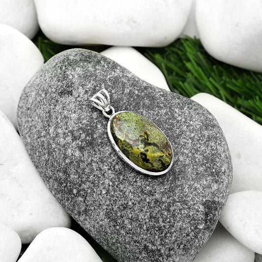 Dragon Blood Stone - South Africa Pendant P-1002 SDP111066