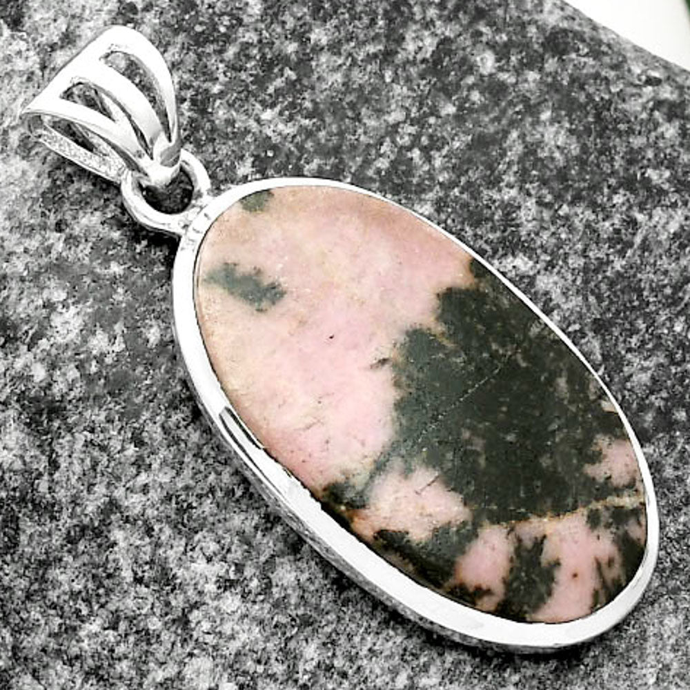 Natural Rhodonite Pendant P-1002 SDP111072