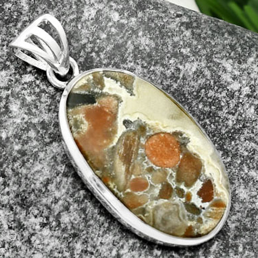 Natural Tabu Jasper Pendant P-1002 SDP111081