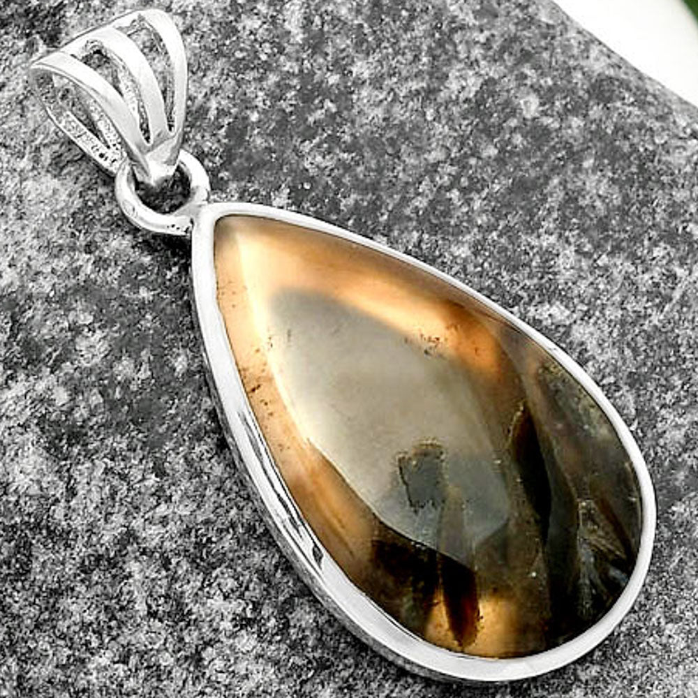 Natural Tube Agate - Turkish Pendant P-1002 SDP111127