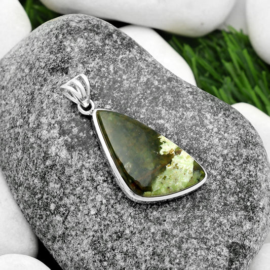 Natural Chrome Chalcedony Pendant P-1002 SDP111161