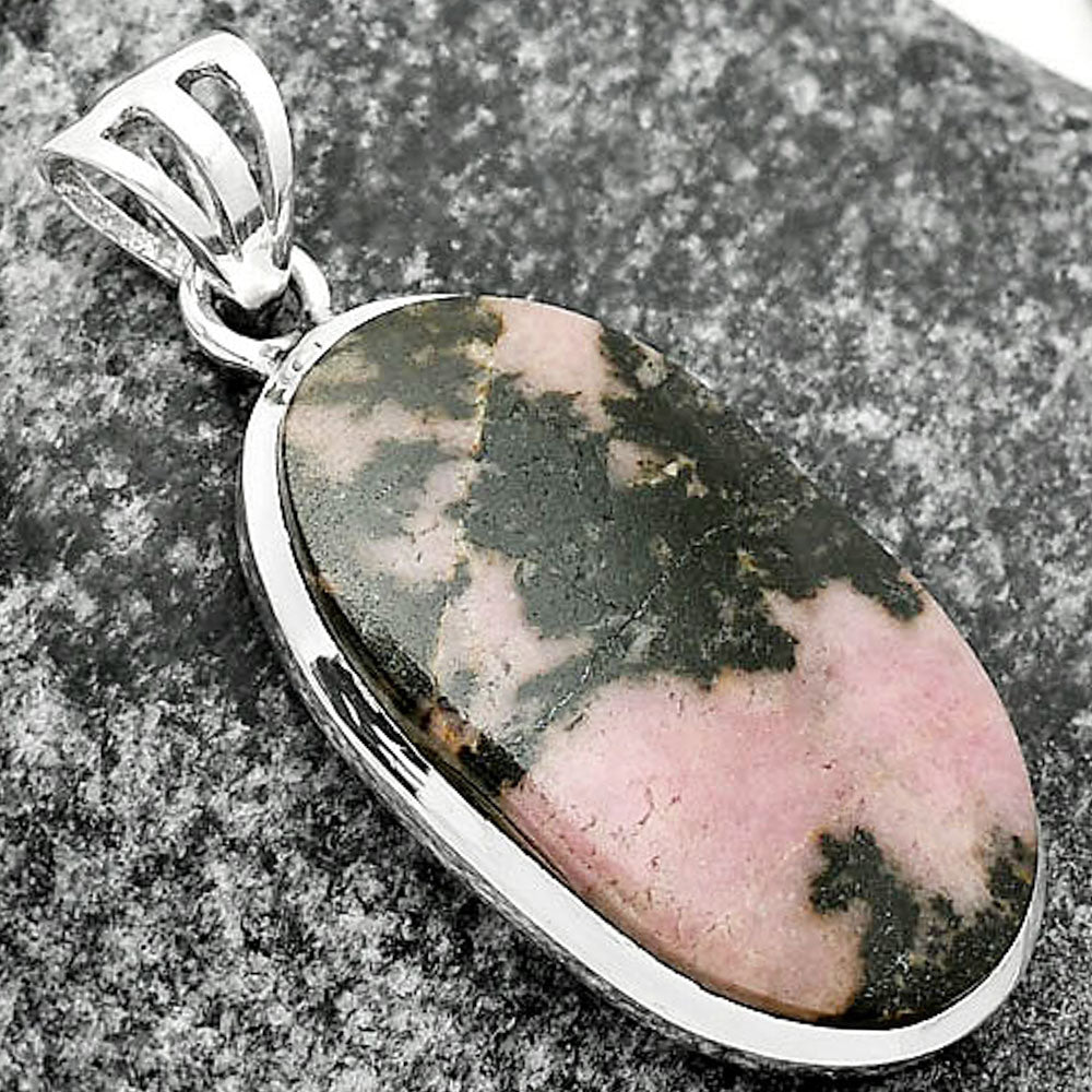Natural Rhodonite Pendant P-1002 SDP111168