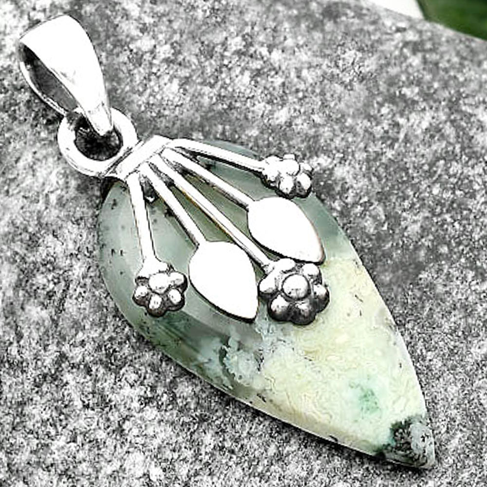 Dendritic Chrysoprase - Africa Pendant P-1647 SDP111360