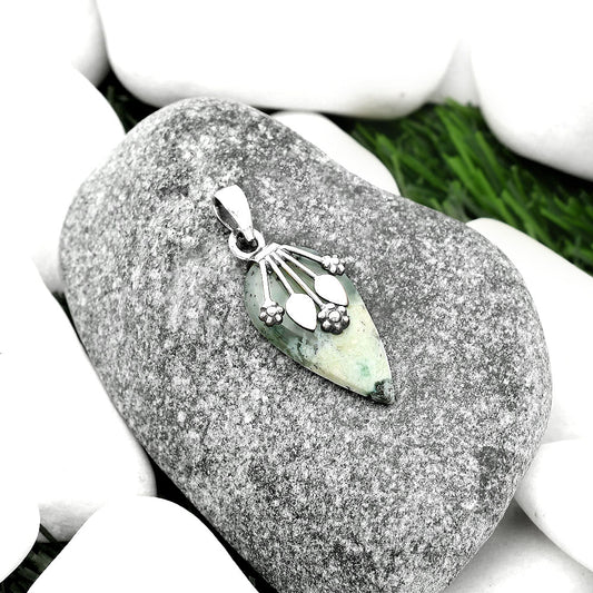 Dendritic Chrysoprase - Africa Pendant P-1647 SDP111360