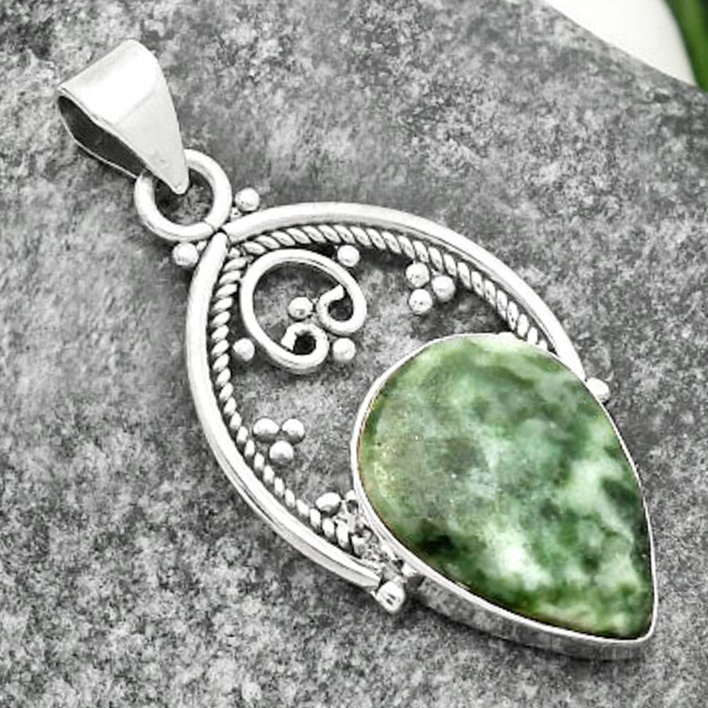 Natural Dioptase Pendant P-1508 SDP111429