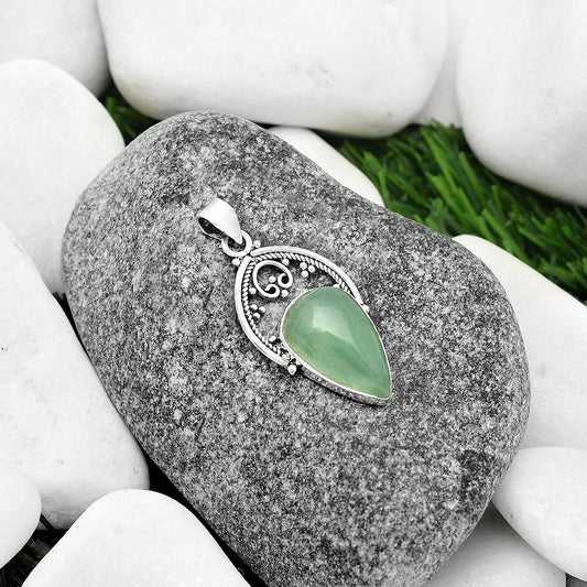 Natural Green Aventurine Pendant P-1508 SDP111434