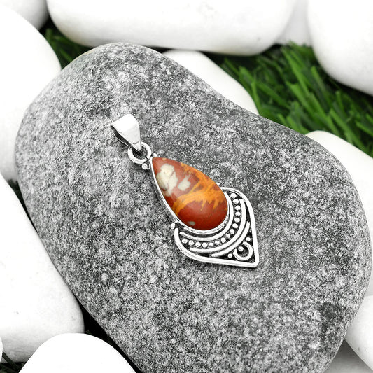 Natural Noreena Jasper Pendant P-1164 SDP111465