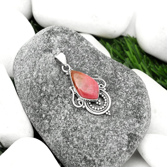 Natural Pink Thulite - Norway Pendant P-1275 SDP111547