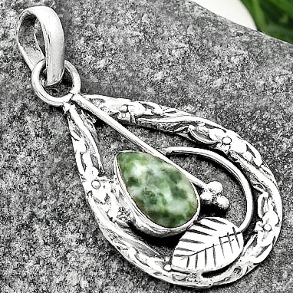 Natural Dioptase Pendant P-1608 SDP111613