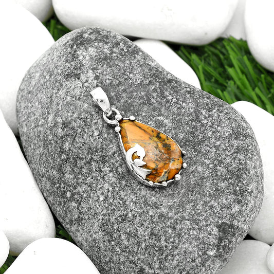 Peacock Amethyst Sage Agate Nevada Pendant P-1698 SDP111866