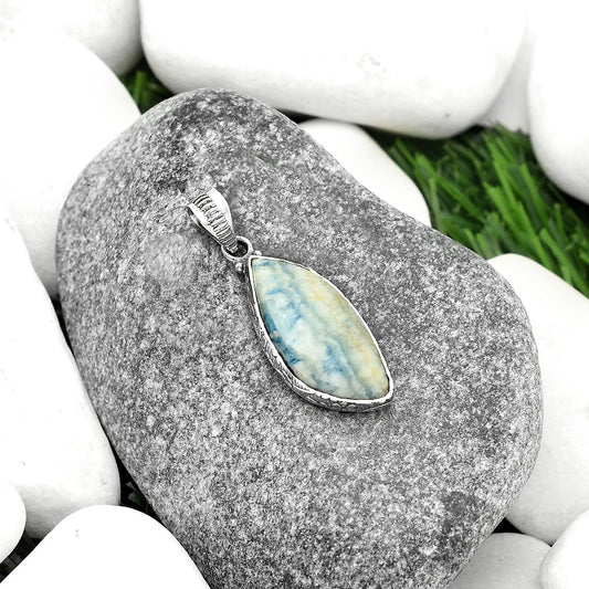 Natural Blue Scheelite - Turkey Pendant P-1082 SDP111899