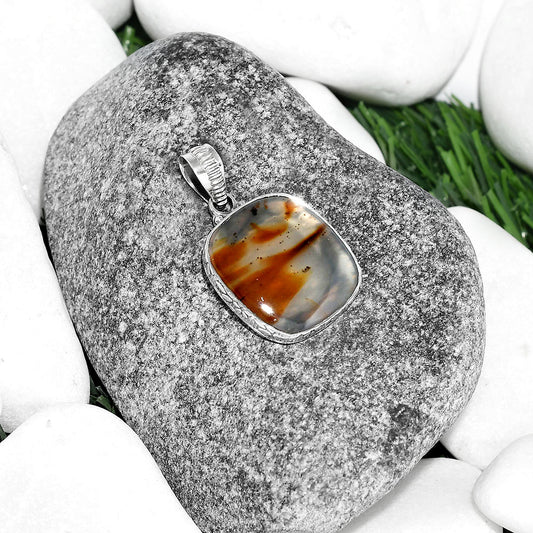 Natural Montana Agate - USA Pendant P-1082 SDP111918