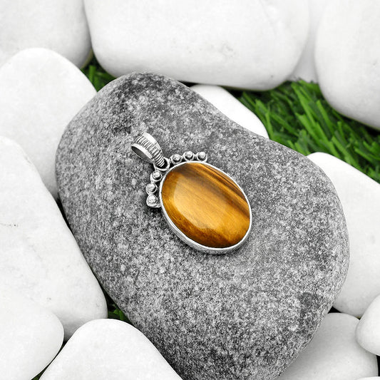 Natural Tiger Eye - Africa Pendant P-1087 SDP112064