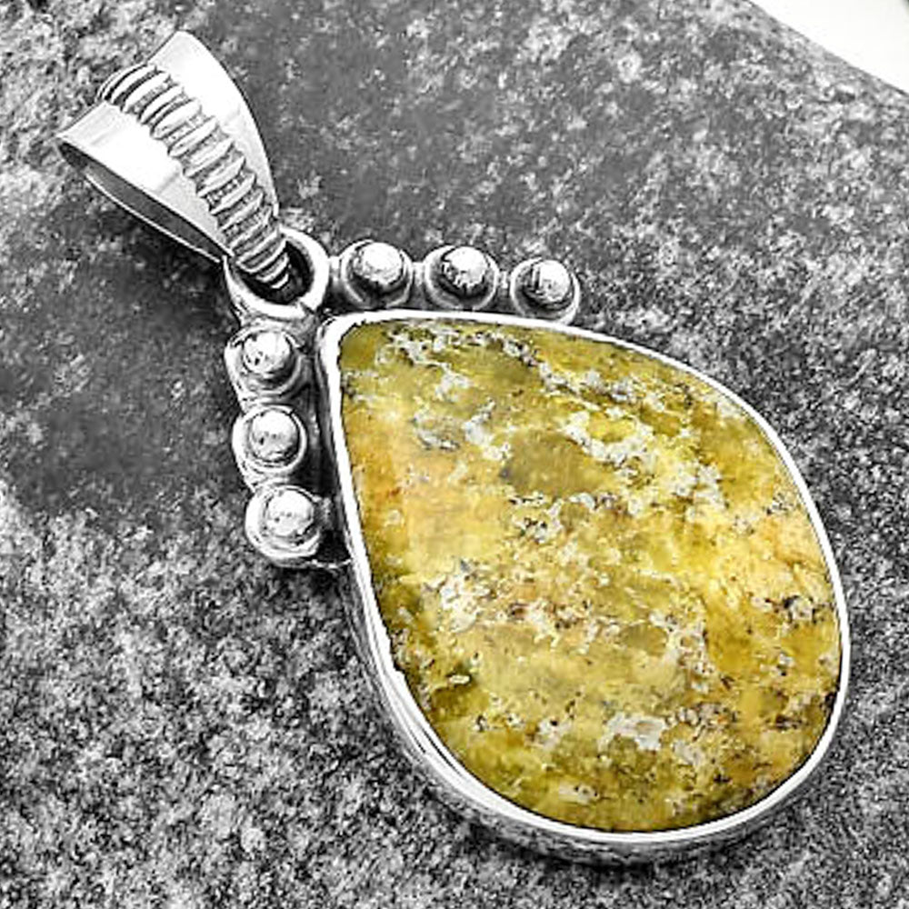 Natural Serpentine Pendant P-1087 SDP112074