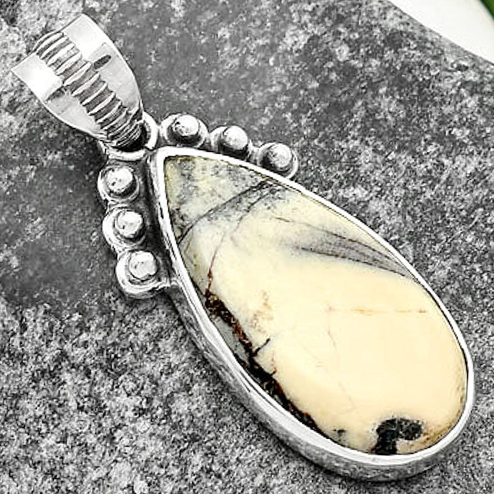 Natural Porcelain Jasper Pendant P-1087 SDP112087