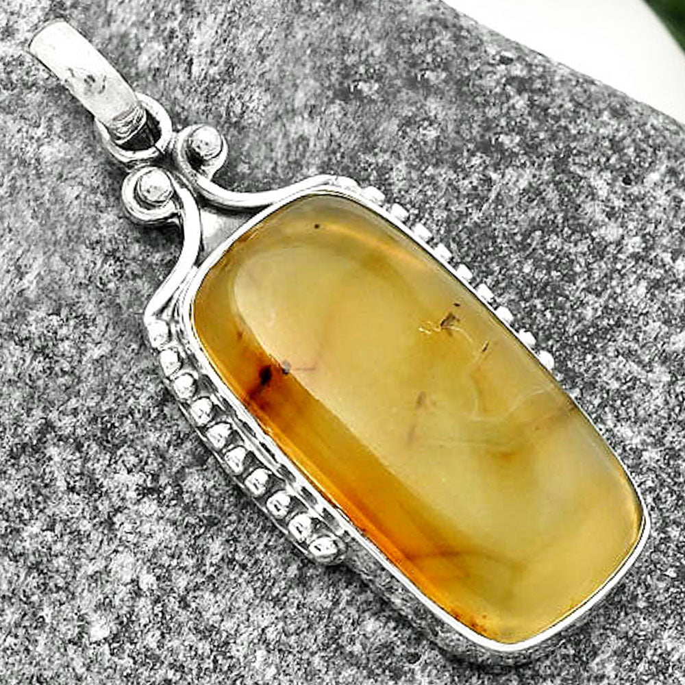 Natural Montana Agate - USA Pendant P-1089 SDP112206