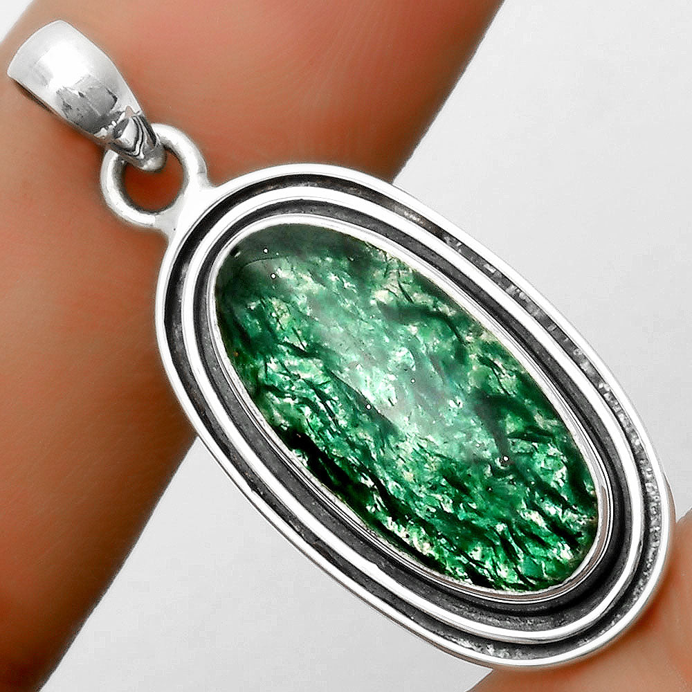 Natural Green Aventurine Pendant P-1248 SDP112818