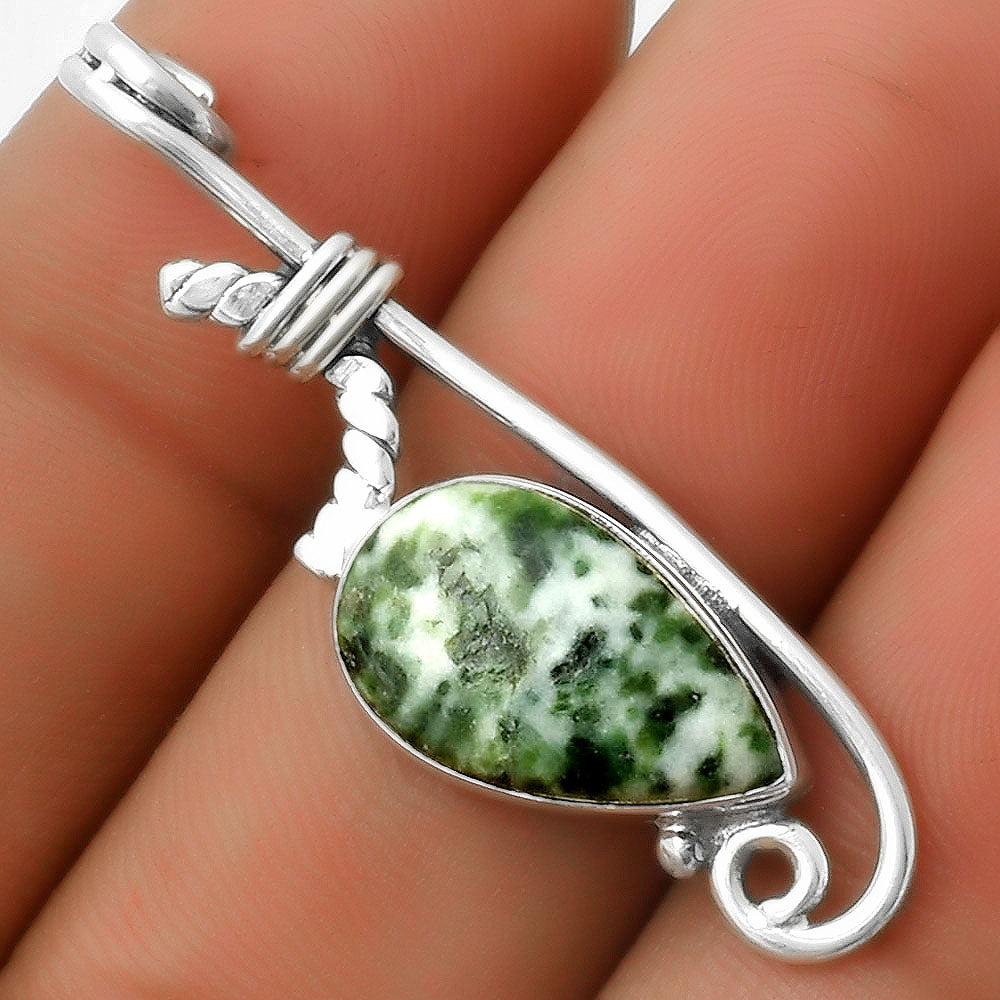 Natural Dioptase Pendant P-1682 SDP112901
