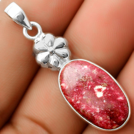 Natural Pink Thulite - Norway Pendant P-1308 SDP113200