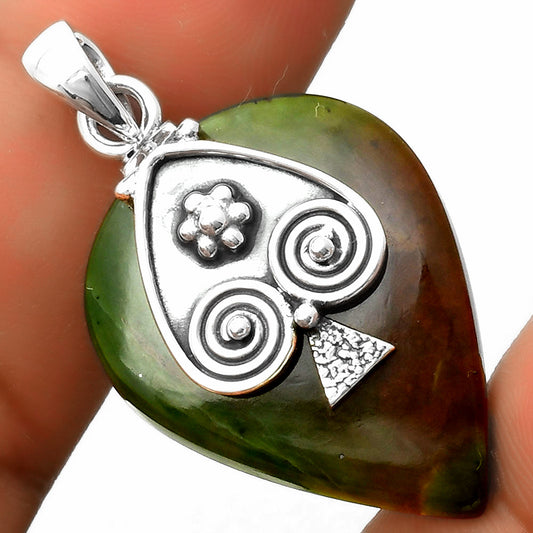 Natural Chrome Chalcedony Pendant P-1388 SDP113244