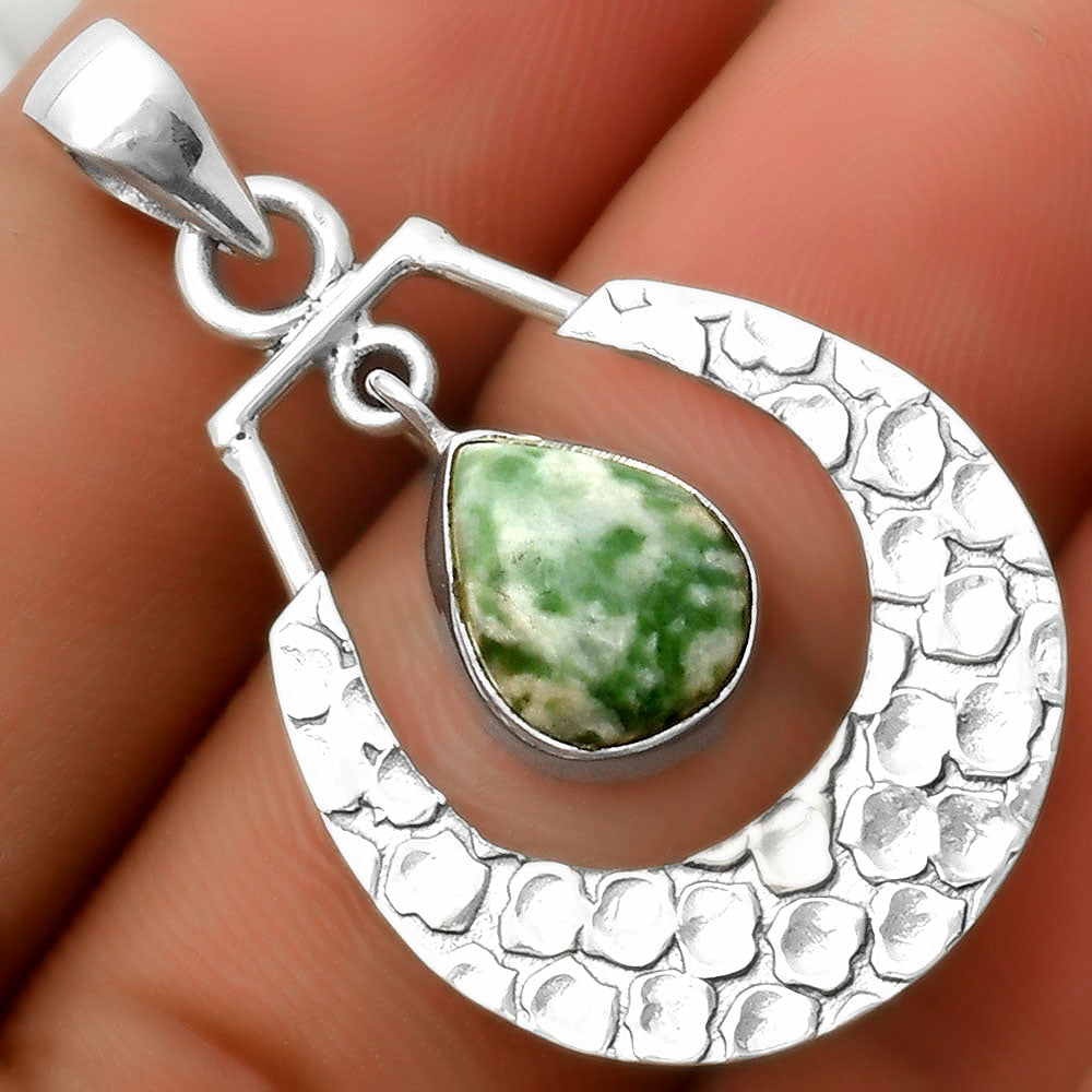 Natural Dioptase Pendant P-1343 SDP113436
