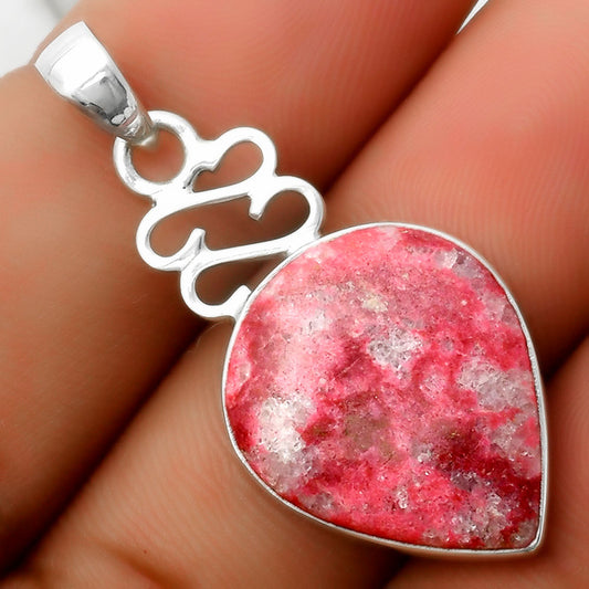 Natural Pink Thulite - Norway Pendant P-1554 SDP113578