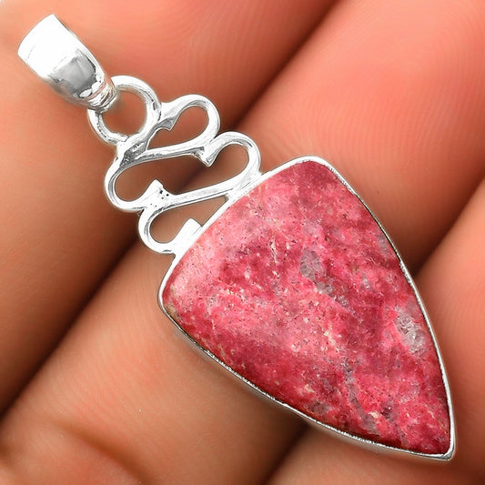 Natural Pink Thulite - Norway Pendant P-1554 SDP113605