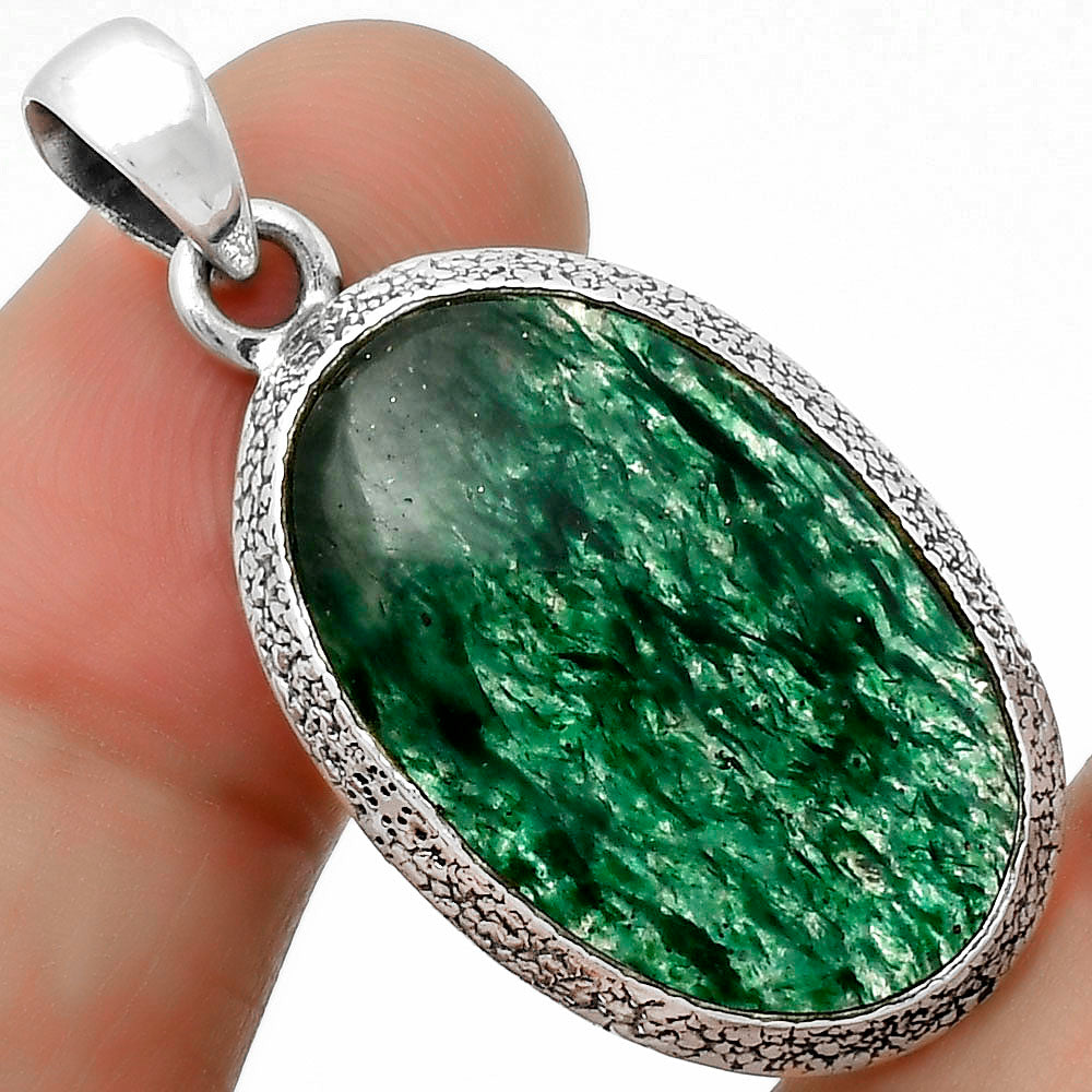 Natural Green Aventurine Pendant P-1538 SDP113798