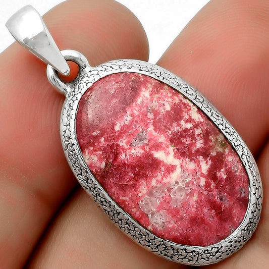 Natural Pink Thulite - Norway Pendant P-1538 SDP113830