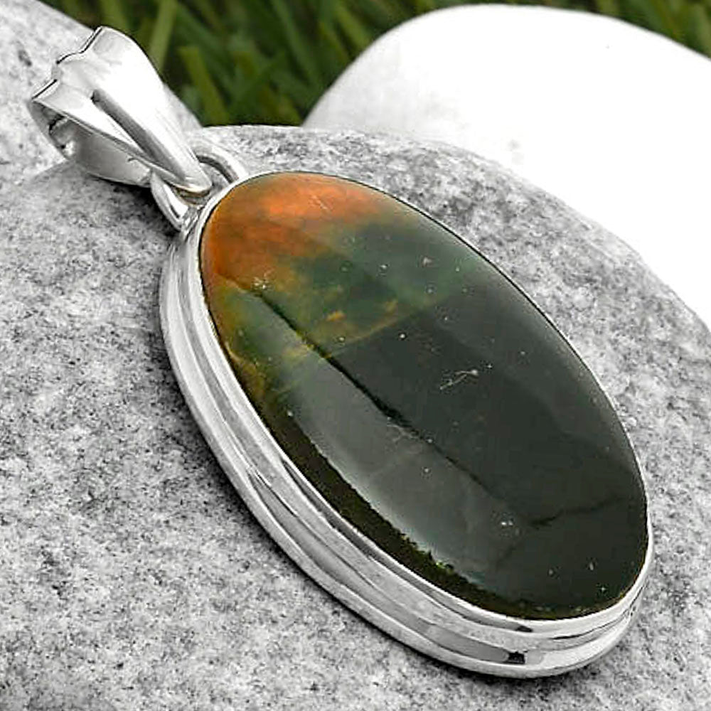 Natural Chrome Chalcedony Pendant P-1001 SDP114532