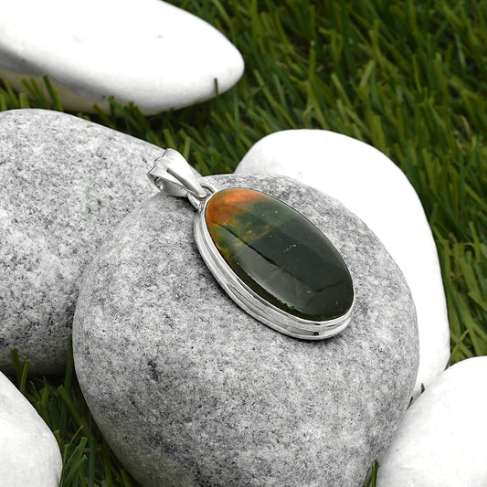 Natural Chrome Chalcedony Pendant P-1001 SDP114532