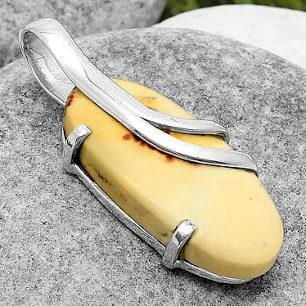 Natural Maligano Jasper - Indonesia Pendant P-1165 SDP114843