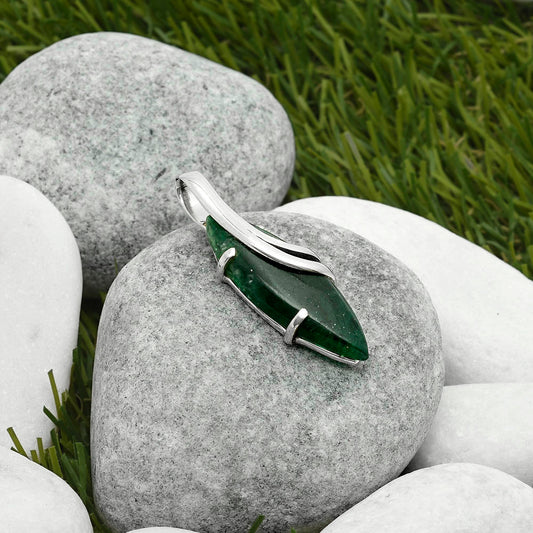 Natural Green Aventurine Pendant P-1165 SDP114860