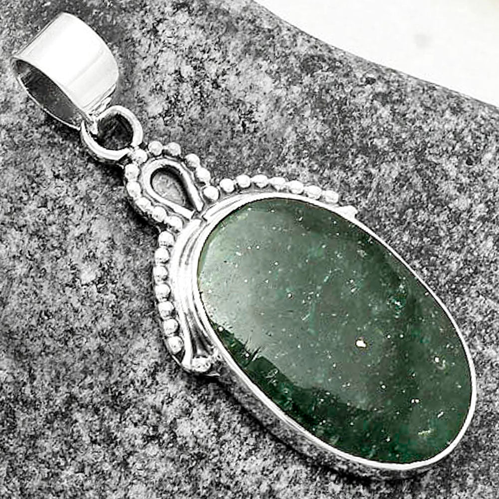 Natural Green Aventurine Pendant P-1092 SDP115258