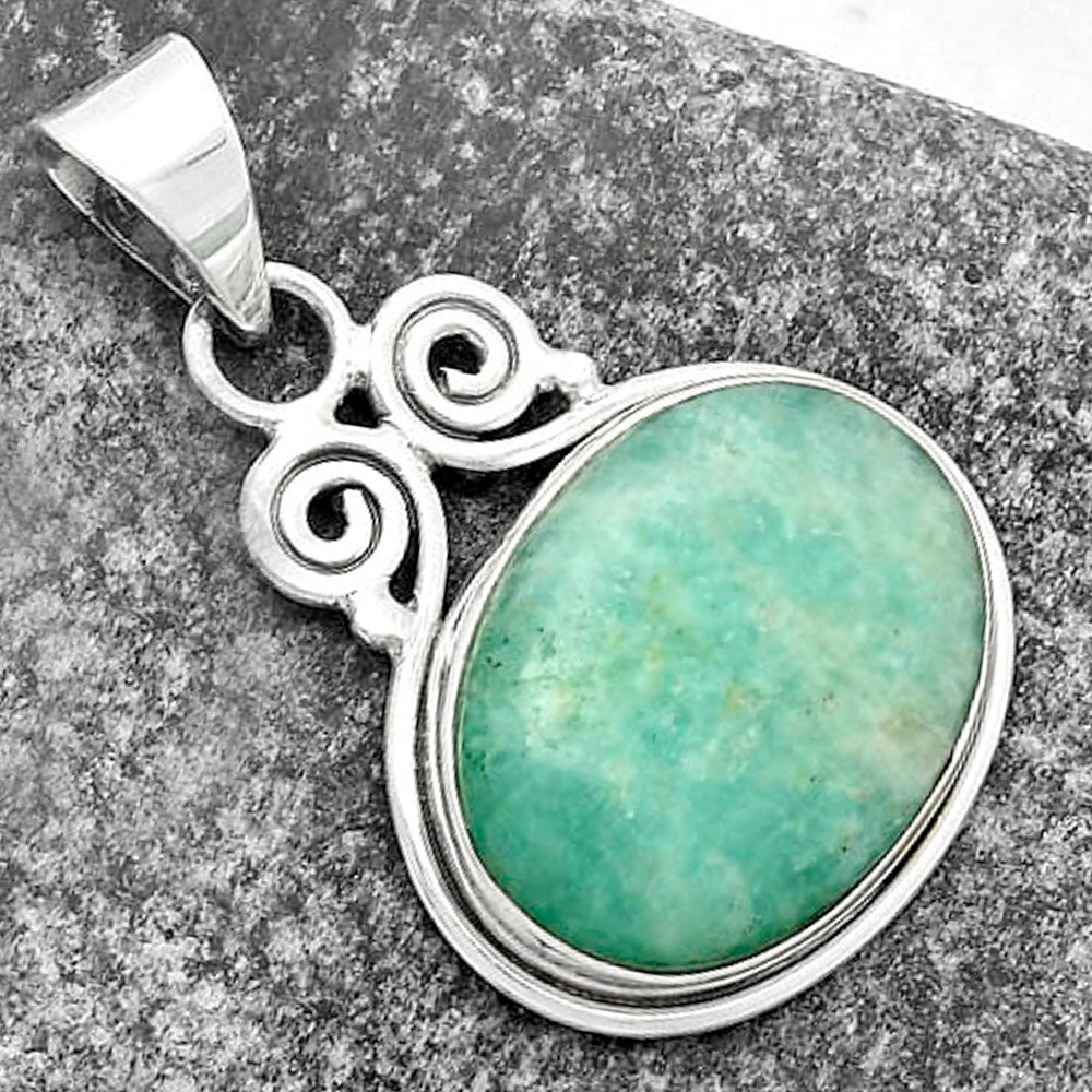 Natural Paraiba Amazonite Pendant P-1603 SDP115379