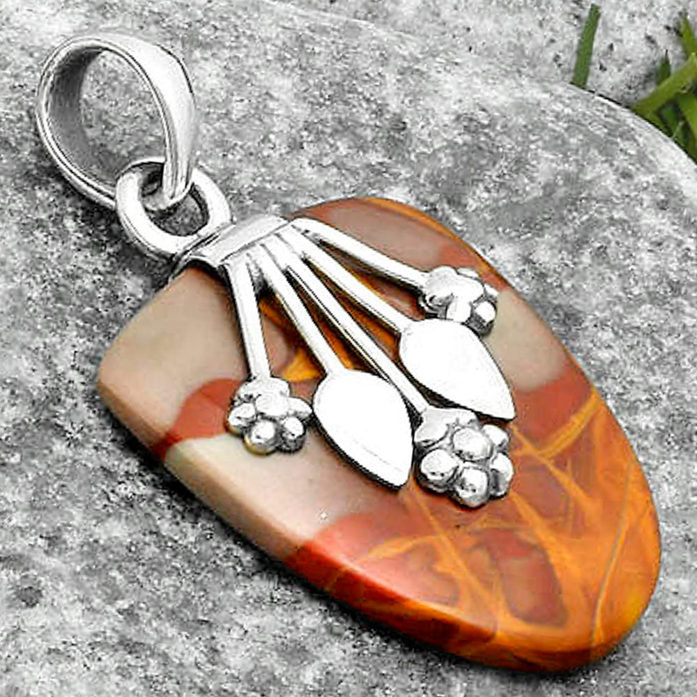 Natural Noreena Jasper Pendant P-1647 SDP115724