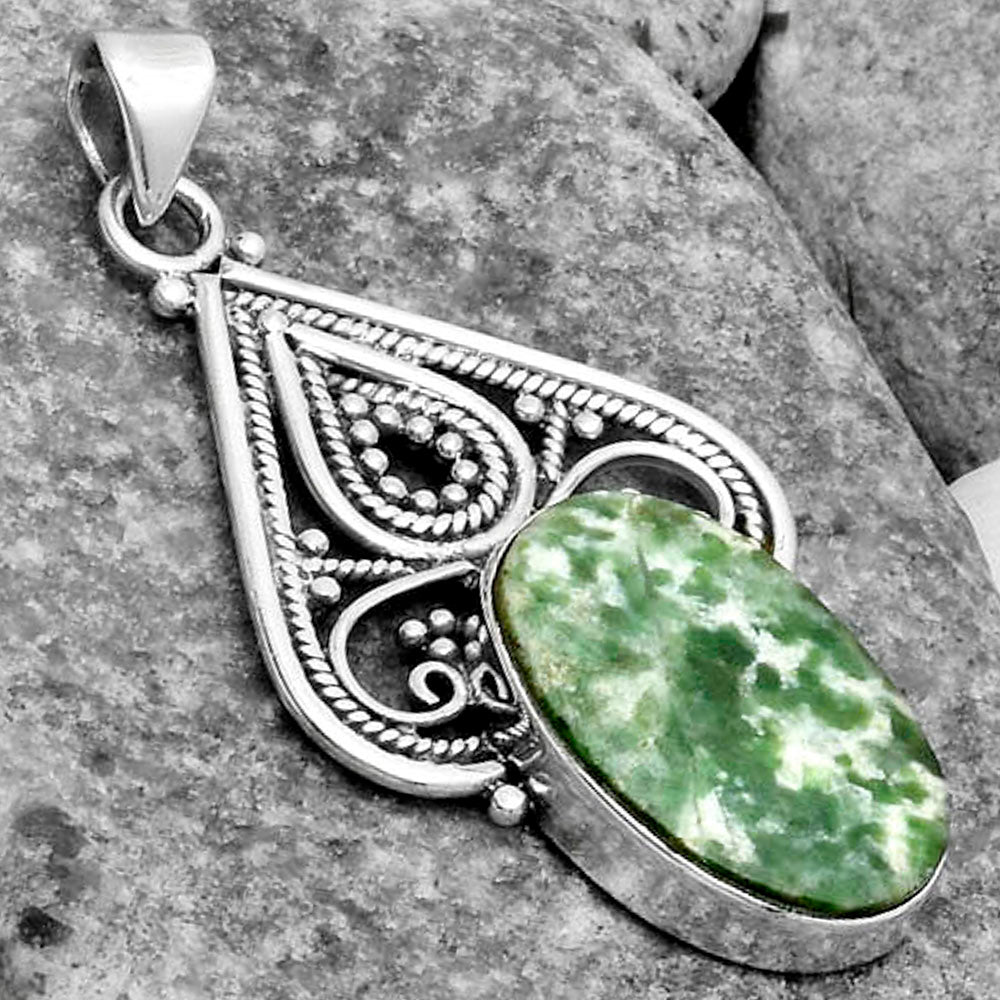 Natural Dioptase Pendant P-1541 SDP115788