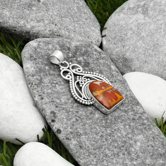Natural Noreena Jasper Pendant P-1541 SDP115802